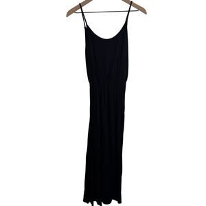 Olivia Rae Black Tank Midi Dress Size Small